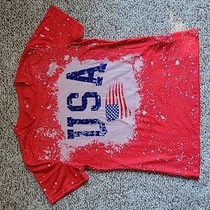 USA Flag Women's T-Shirt